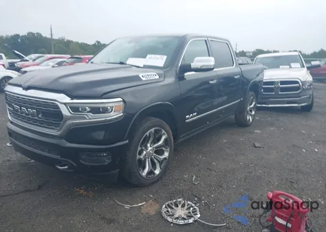 2020 Ram 1500 Limited z USA, uszkodzony, nr VIN 1C6SRFHT7LN386589